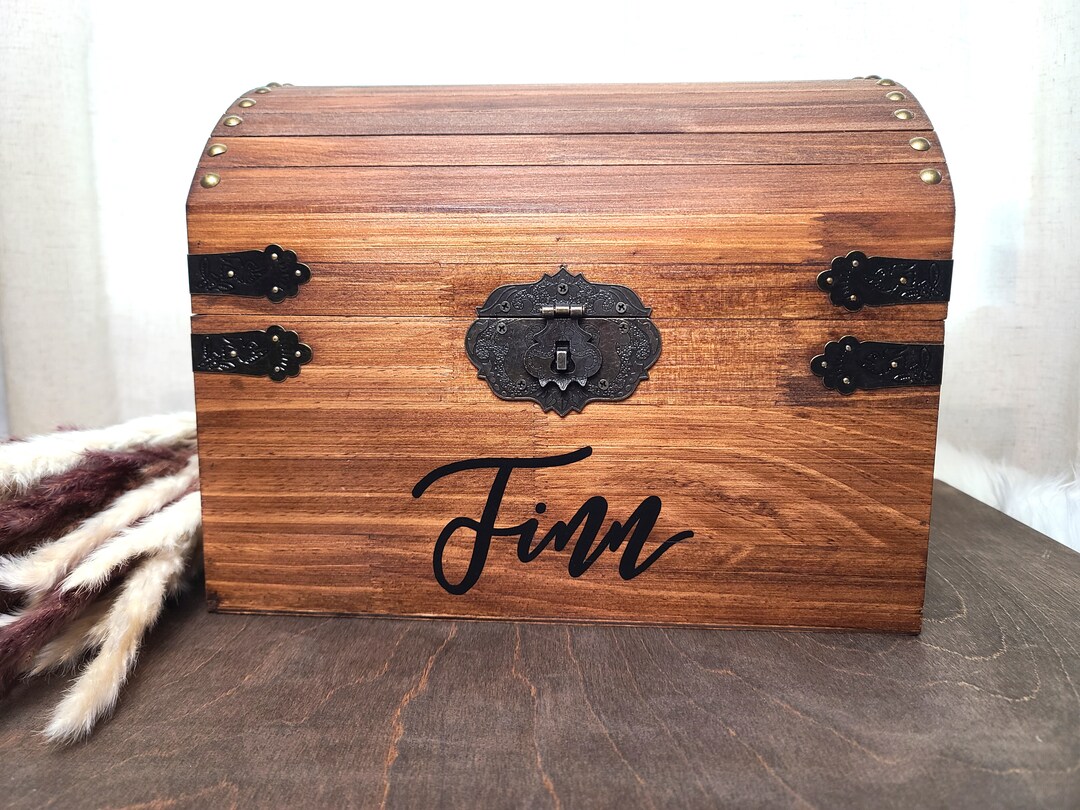 Personalized graduation card chest, keepsake gift for graduate, locking card box with lock, graduation party decor, class of 2026 | MakerPlace by Michaels Personalized graduation card chest, keepsake gift for graduate, locking card box with lock, graduation party decor, class of 2026 | MakerPlace by Michaels